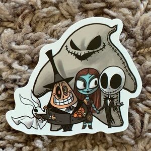 6/$12 🎃 Nightmare Before Christmas Sticker
